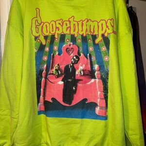 Neon Green Goosebumps Sweater